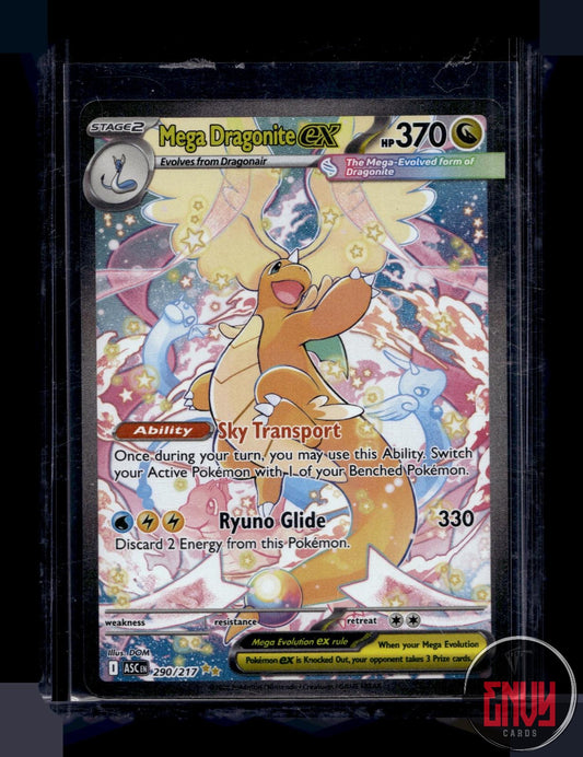 Mega Dragonite ex NM 290/217 Ascended Heroes Pokemon Holo