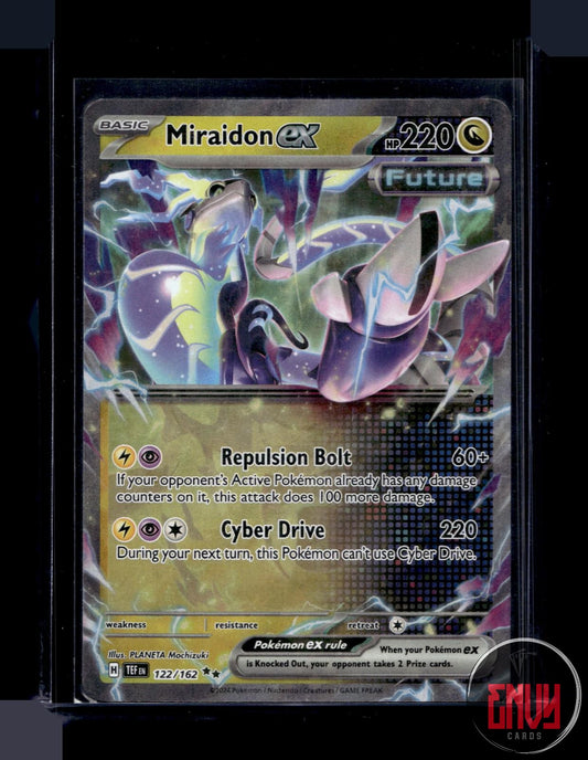 Miraidon ex Near Mint 122/162 Double Rare Temporal Forces Pokemon