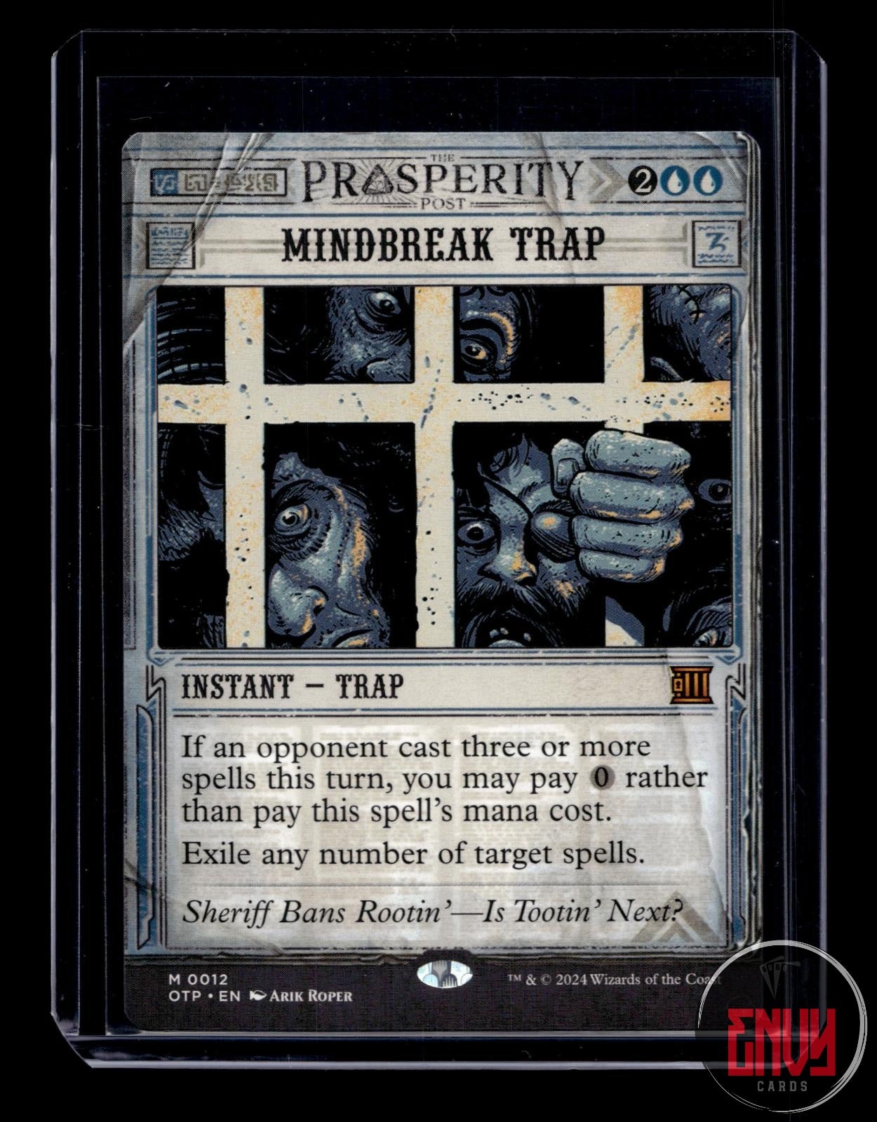 Mindbreak Trap NM 12 Outlaws of Thunder Junction: Breaking News 