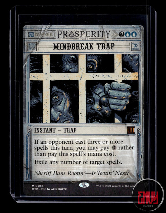 Mindbreak Trap NM 12 Outlaws of Thunder Junction: Breaking News 