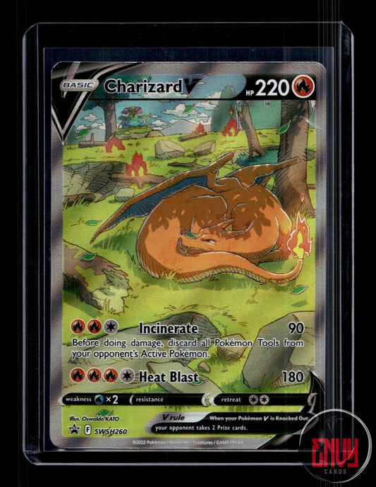 Charizard V Near Mint SWSH260 Promo Sword & Shield Promo Pokemon Holo