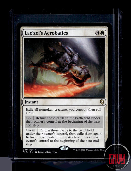 Lae'zel's Acrobatics LP 30 Rare Commander Legends: Battle for Baldur's Gate
