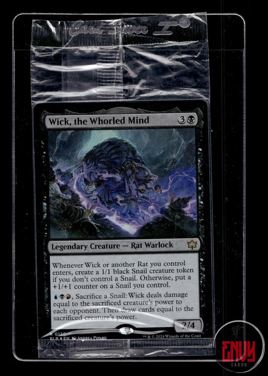 Wick, the Whorled Mind Lightly Played 120 Rare Prerelease Cards Foil