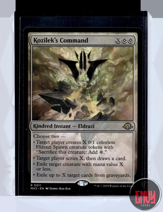 Kozilek's Command Near Mint 11 Rare Prerelease Cards 