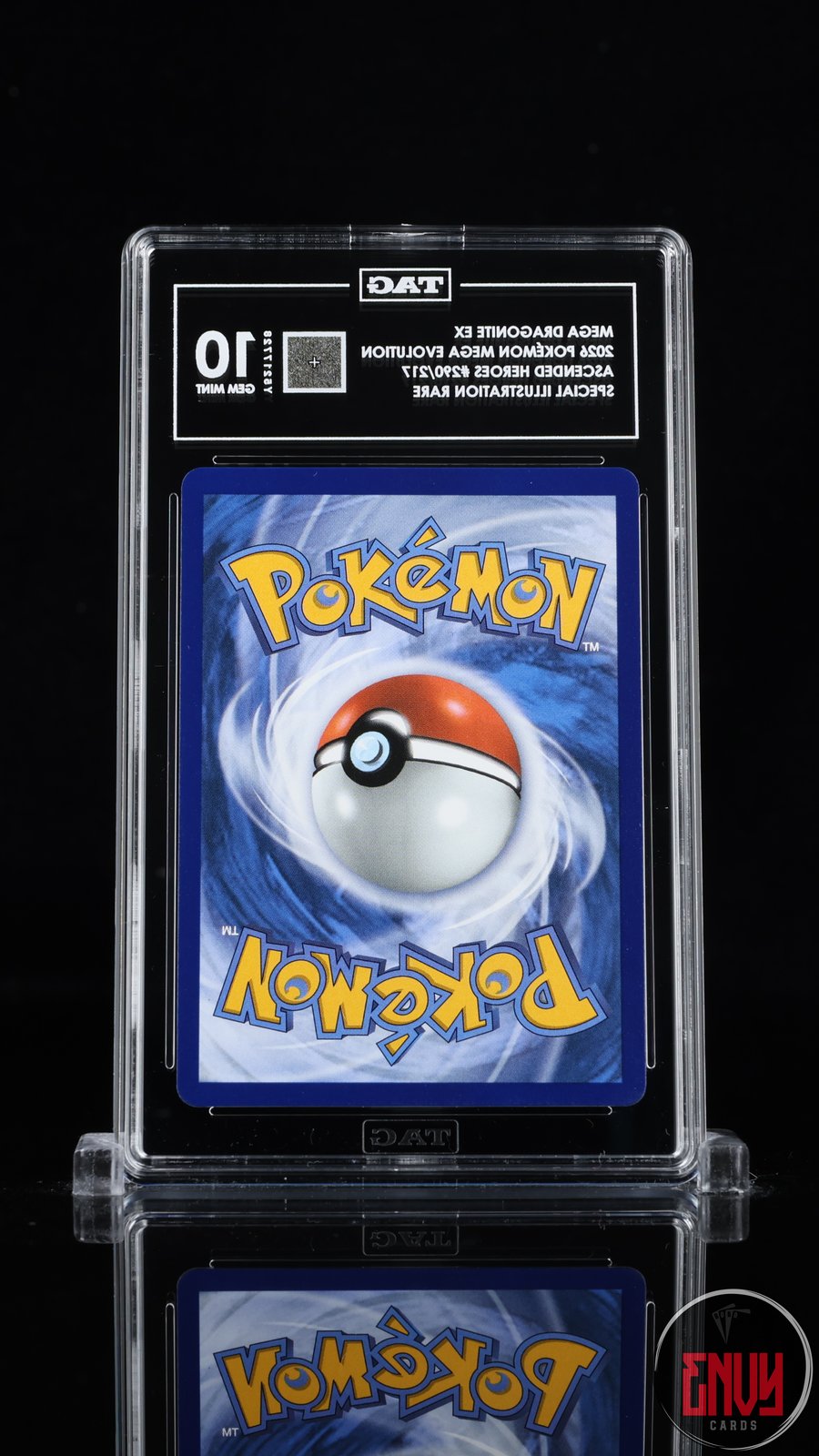 Mega Dragonite EX 290/217 Special Illustration Rare Pokemon Tag 10 Gem Mint