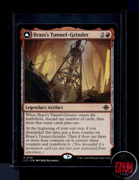 Brass's Tunnel-Grinder Lightly Played 135 Rare The Lost Caverns of Ixalan