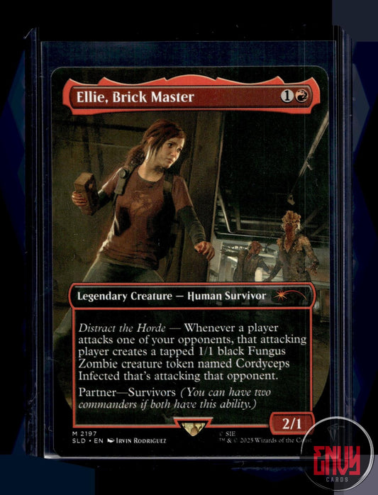 Ellie, Brick Master NM 2197 Mythic Secret Lair Drop Series Magic: The Gathering