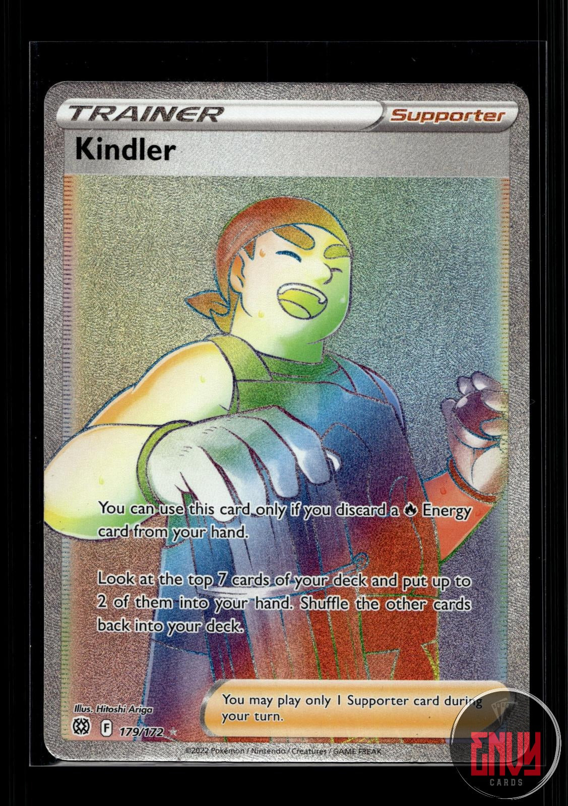 Kindler MP 179/172 Rainbow Brilliant Stars Pokemon Holo
