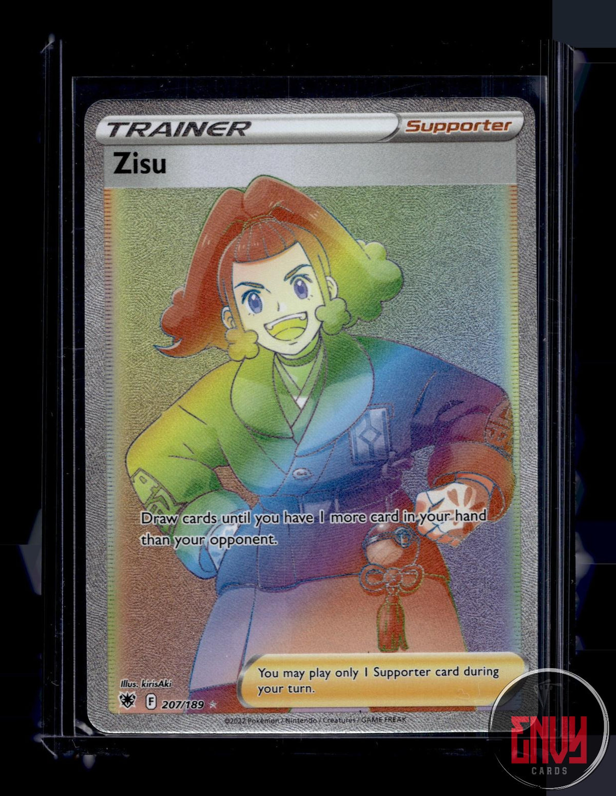 Zisu Near Mint 207/189 Rainbow Rare Astral Radiance Pokemon Holo
