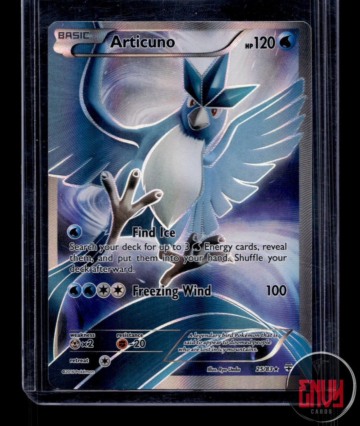 Articuno NM 25/83 R Generations Pokemon Holo