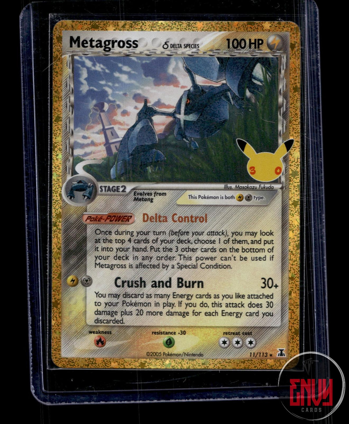 Metagross (Delta Species) NM 11/113 ME: 30th Celebration Classic Pokemon