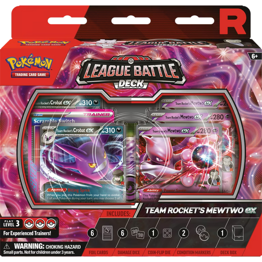Pokemon Team Rocket's Mewtwo ex League Battle Deck