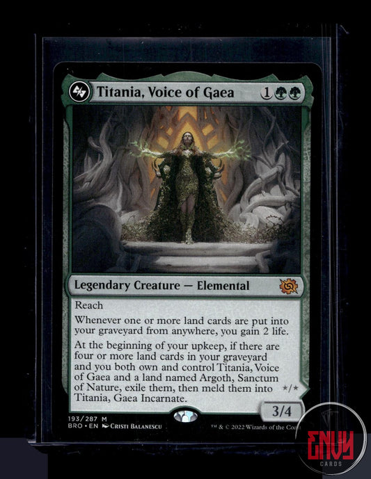 Titania, Voice of Gaea Lightly Played 193 Mythic The Brothers' War