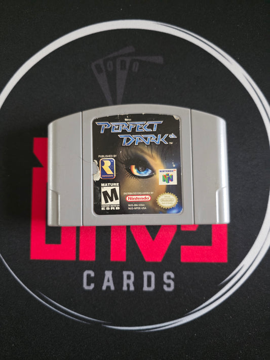 Perfect Dark (Nintendo 64, 2000) Video Game Cartridge Authentic Tested Working