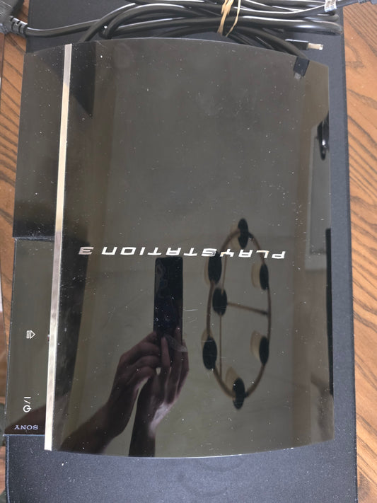 Sony PlayStation 3 PS3 CECHE01 80GB Fat Backwards Compatible Bundle - TESTED