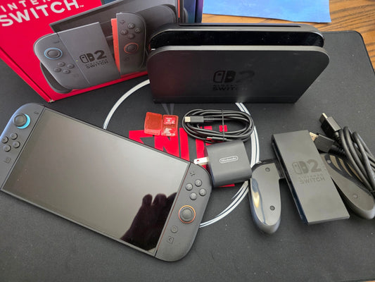 Nintendo Switch 2 Console Used Excellent Condition - Original Box w/ Accesories
