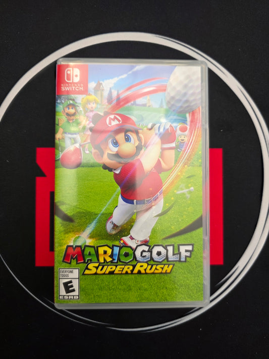 Mario Golf Super Rush Nintendo Switch Used Complete CIB Tested Authentic