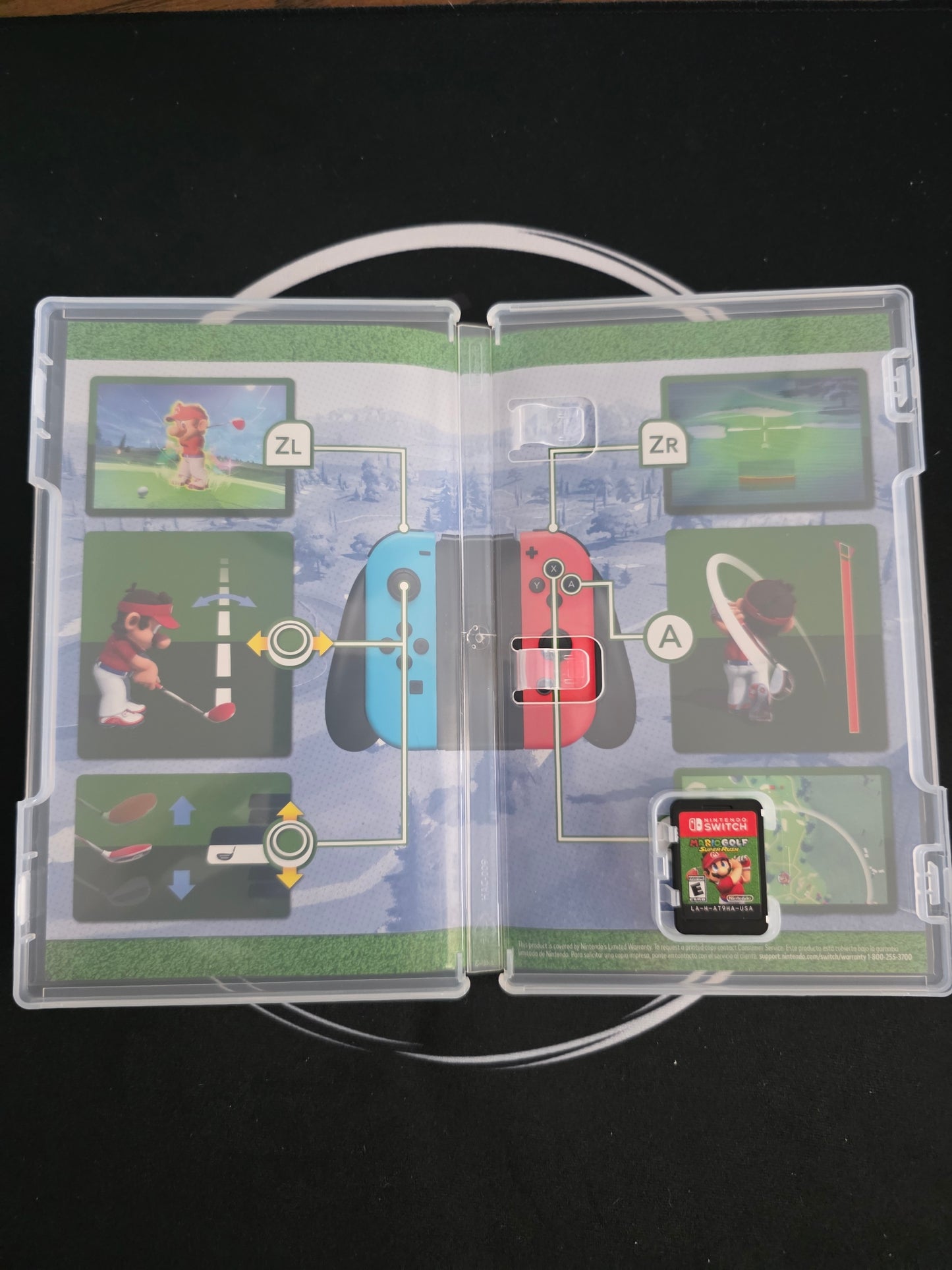 Mario Golf Super Rush Nintendo Switch Used Complete CIB Tested Authentic