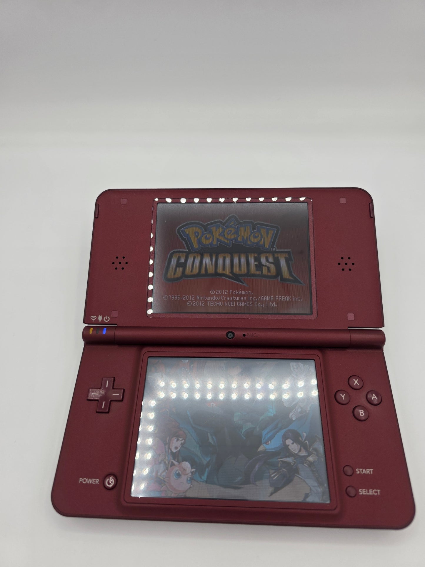 Nintendo DSi XL Handheld System - Burgundy - Tested