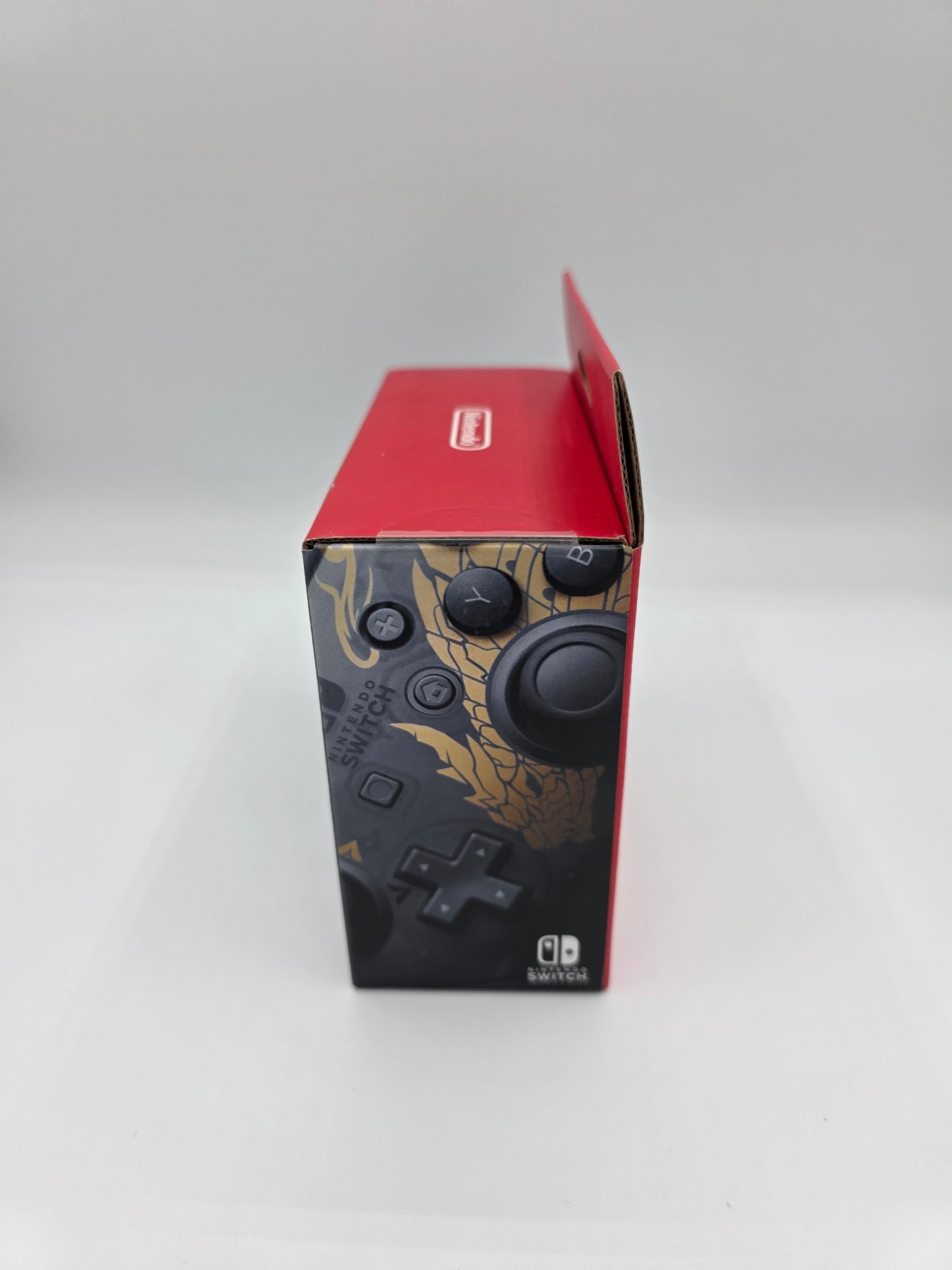 Nintendo Switch Pro Controller, Monster Hunter Rise Edition, Original Box, New