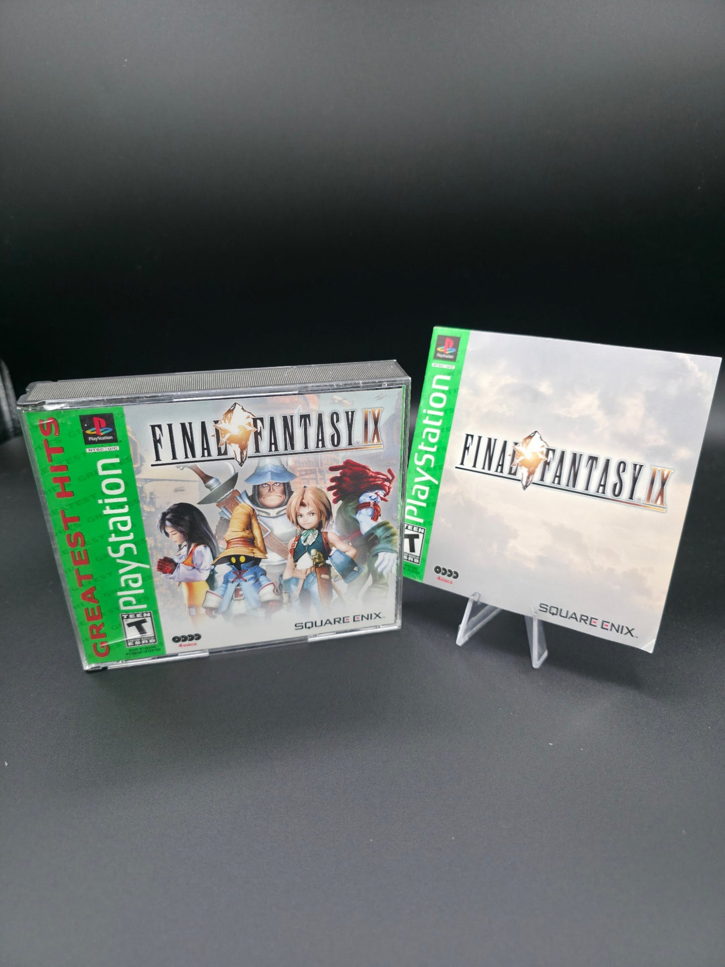 Final Fantasy IX 9 [Greatest Hits] (PlayStation 1 / PS1) Tested & Working CIB