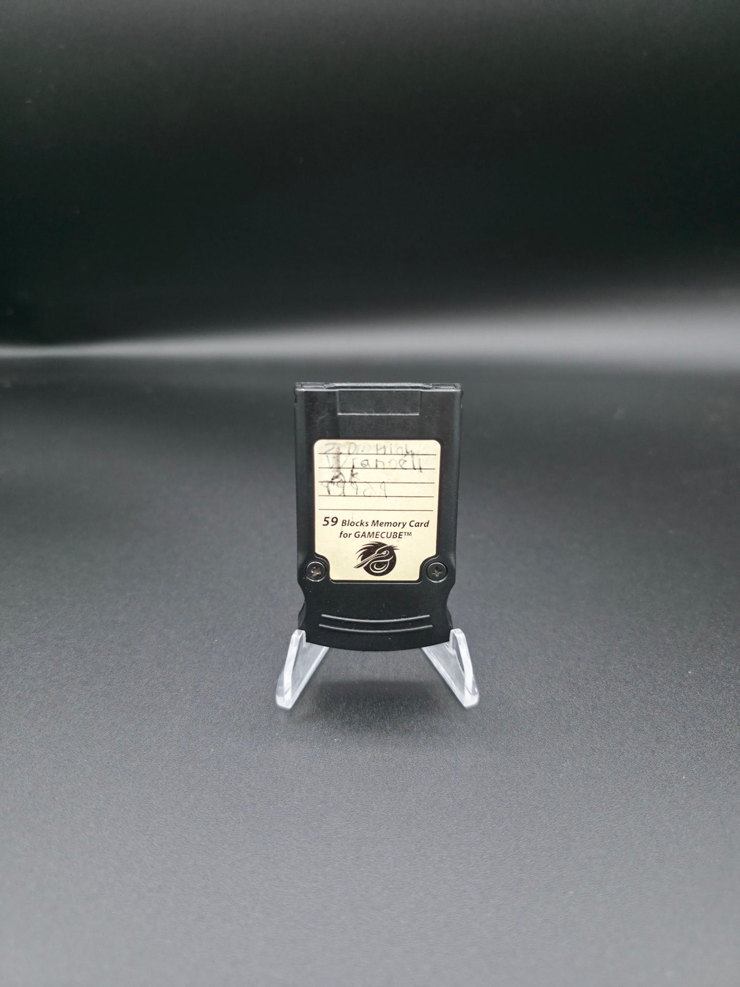Pelican Nintendo GameCube Vintage 59-Block 4MB Memory Cube Card-Black