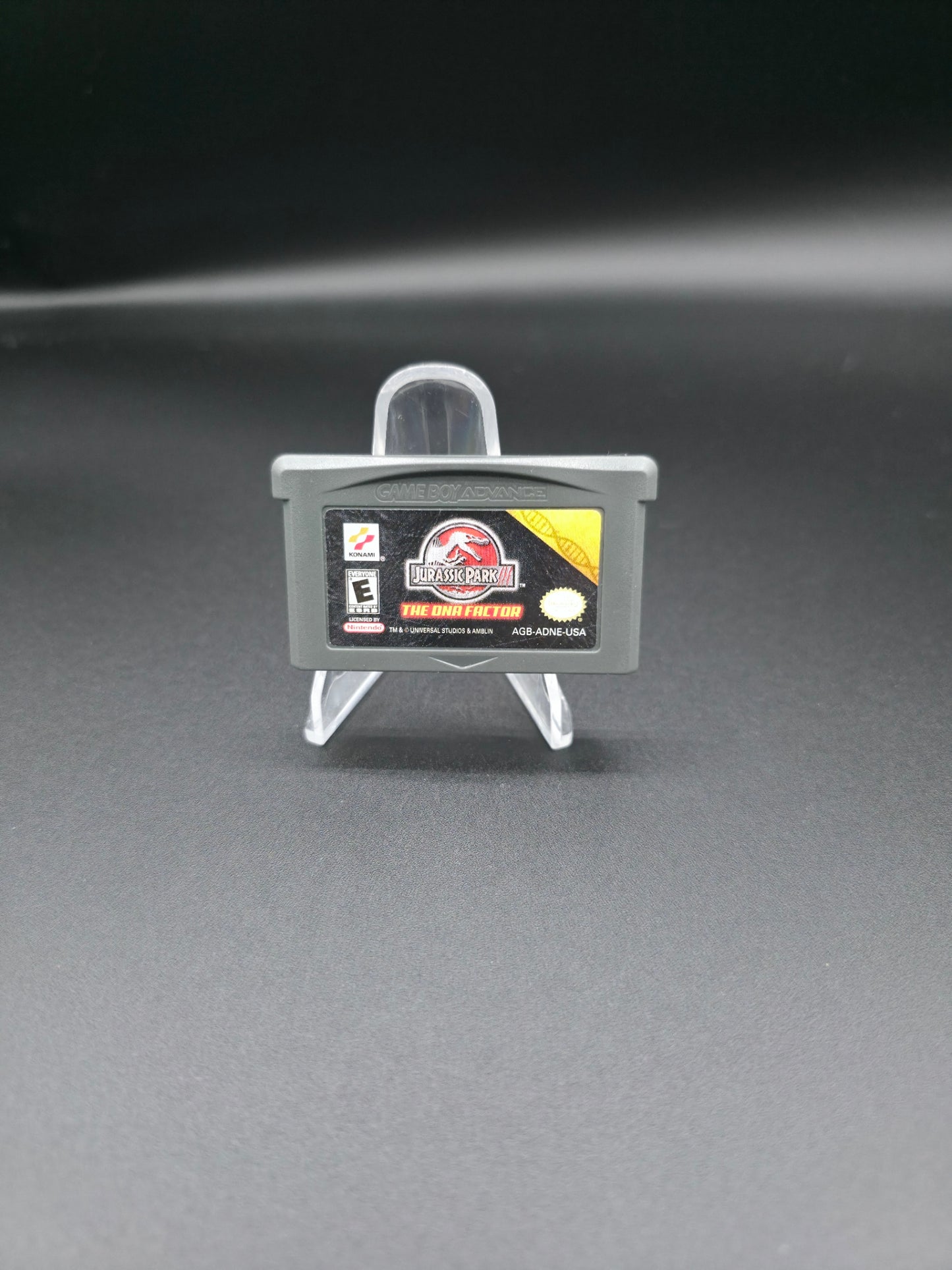 Jurassic Park III: The DNA Factor (Nintendo Game Boy Advance GBA, 2001)
