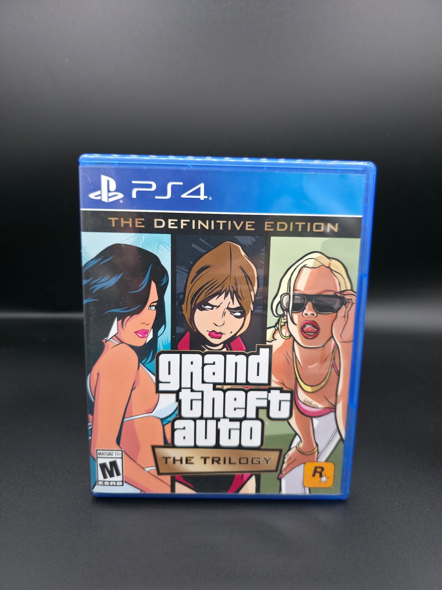 GTA Trilogy Definitive Edition PlayStation 4 Disc with Case