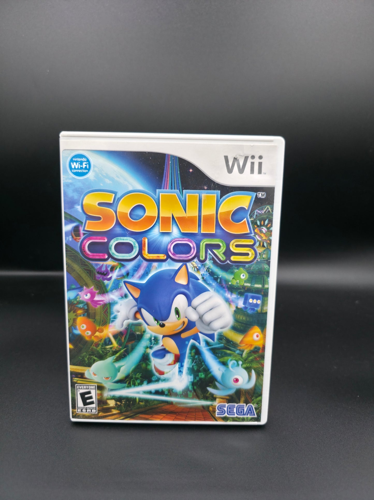 Sonic Colors Nintendo Wii 2010 SEGA Complete CIB Case Manual Disc