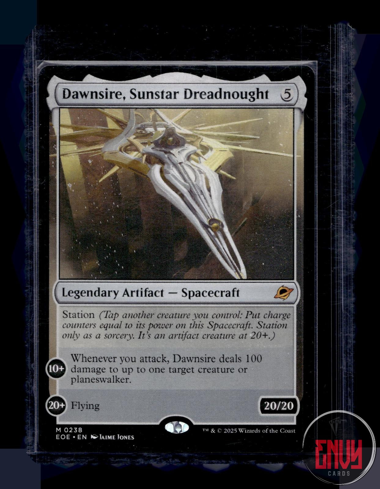 Dawnsire, Sunstar Dreadnought NM 238 Edge of Eternities Magic: The Gathering
