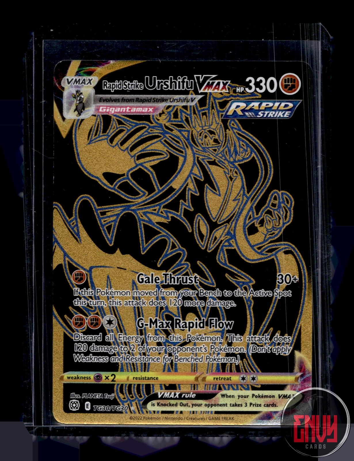 Rapid Strike Urshifu VMAX NM TG30/TG30 Brilliant Stars TG Pokemon Holo