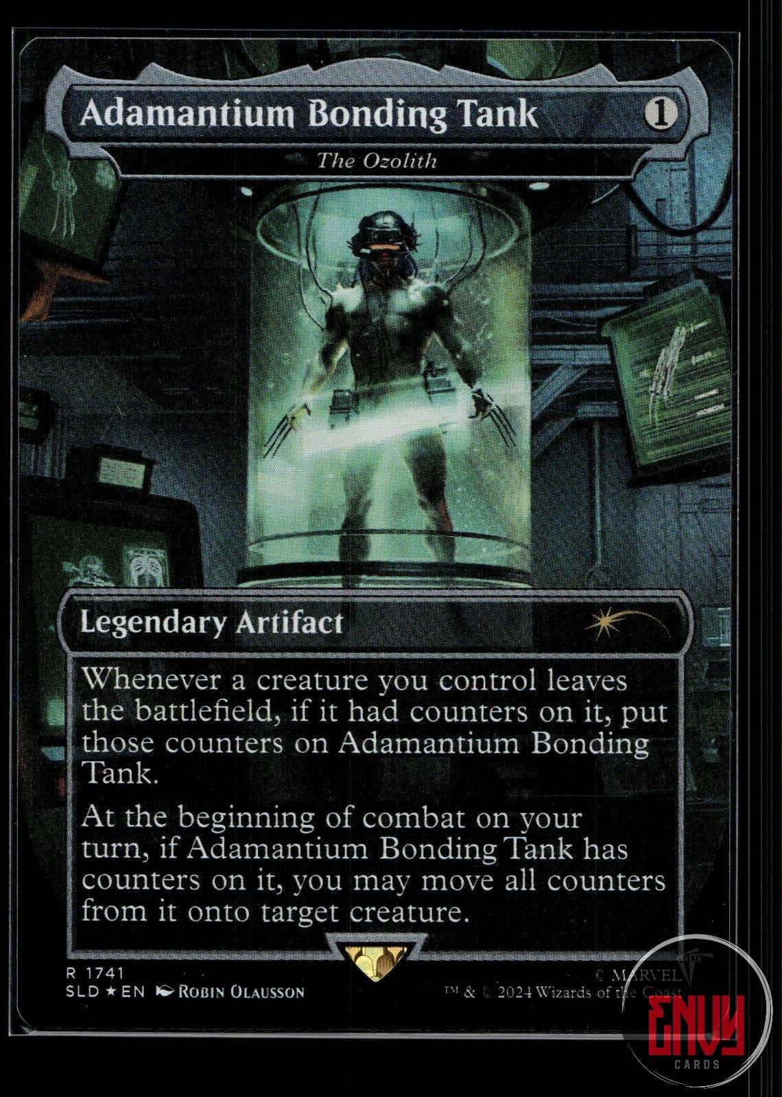 Adamantium Bonding Tank - The Ozolith (Rainbow Foil) NM 1741 SLD Series