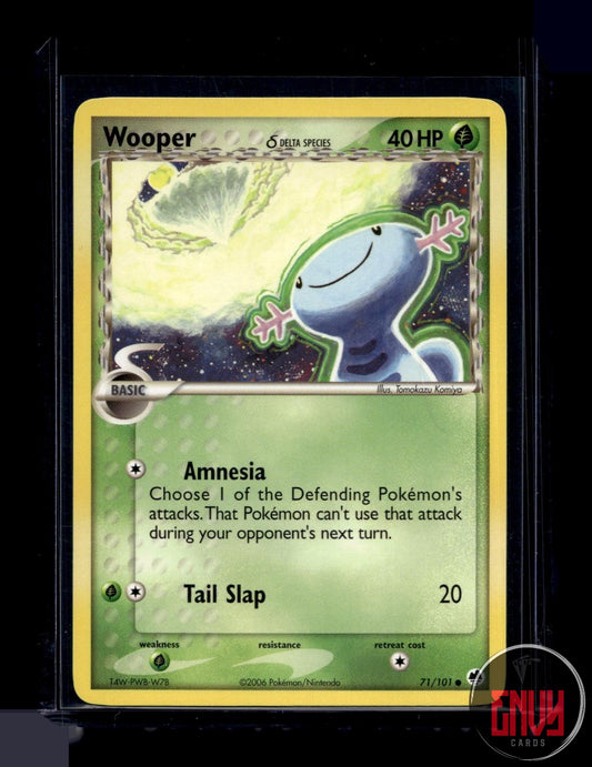 Wooper Lightly Played 71/101 Common Dragon Frontiers Pokemon