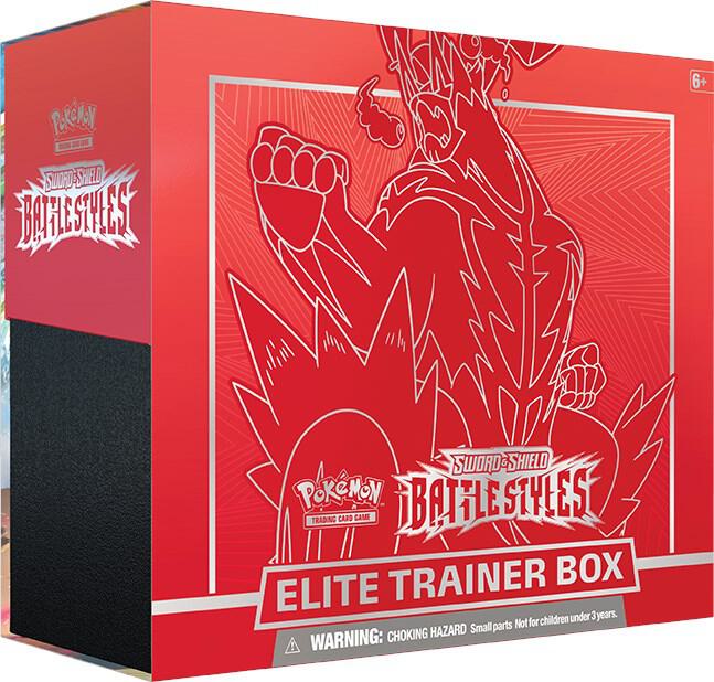 Pokemon TCG: Battle Styles Elite Trainer Box [Single Strike Urshifu] (Red)