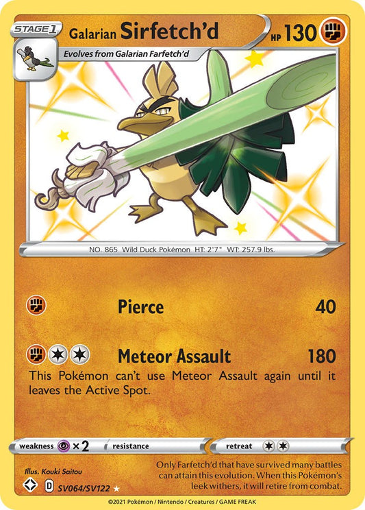 Galarian Sirfetch'd [SHFSV - SV064/SV122]