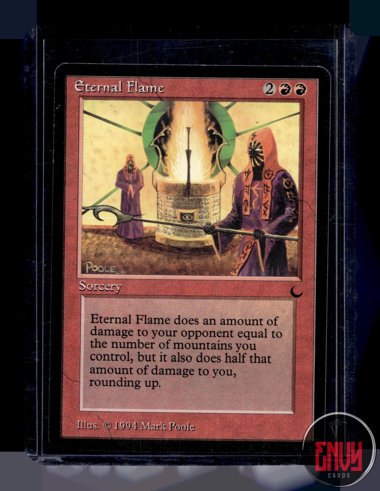 Eternal Flame Moderately Played Rare The Dark Magic: The Gathering