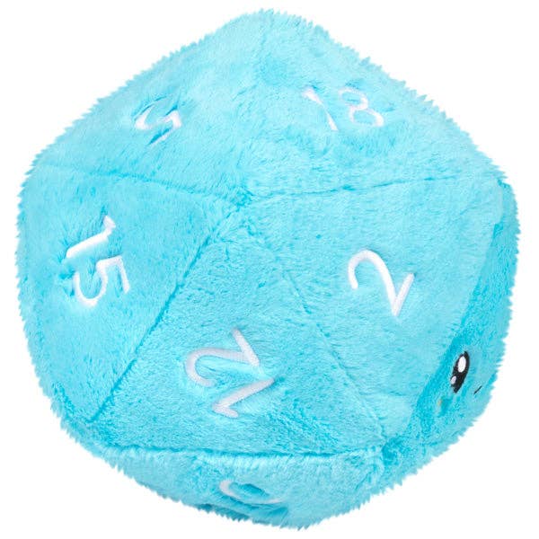 Squishable - Squishable - D20 Blue Dice Plush