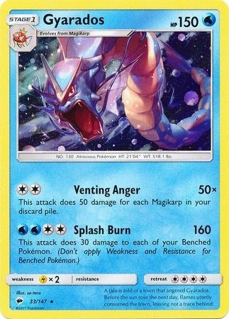 Gyarados - 33/147 (Cosmos Holo) [BLE - 033/147]