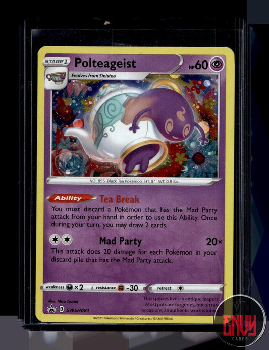 Polteageist Near Mint SWSH081 Promo Sword & Shield Promo Pokemon Holo