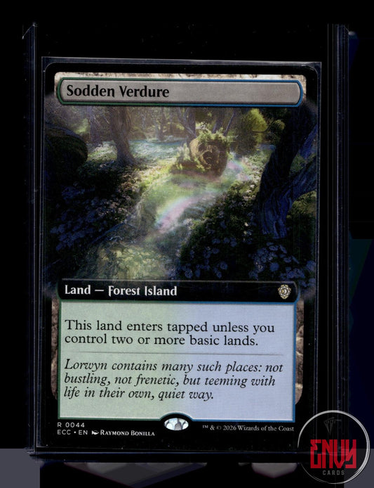 Sodden Verdure (Extended Art) NM 44 Commander: Lorwyn Eclipsed 