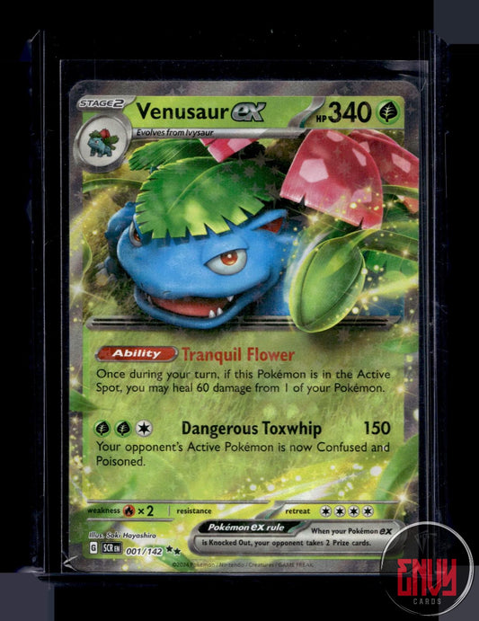 Venusaur ex Near Mint 1/142 Double Rare Stellar Crown Pokemon