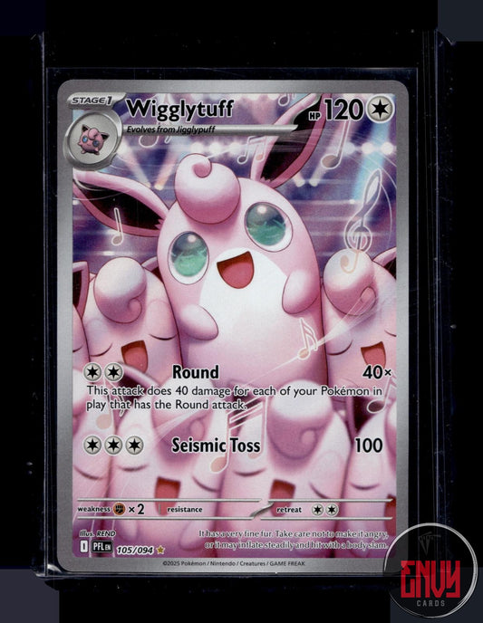 Wigglytuff Near Mint 105/094 Illustration Rare Phantasmal Flames Pokemon