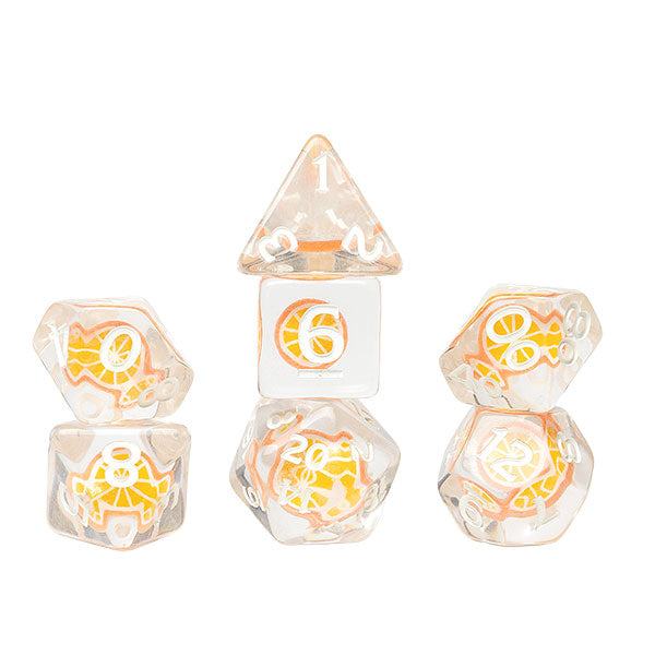 Sirius Dice: 7-Die Set Fruit Slice