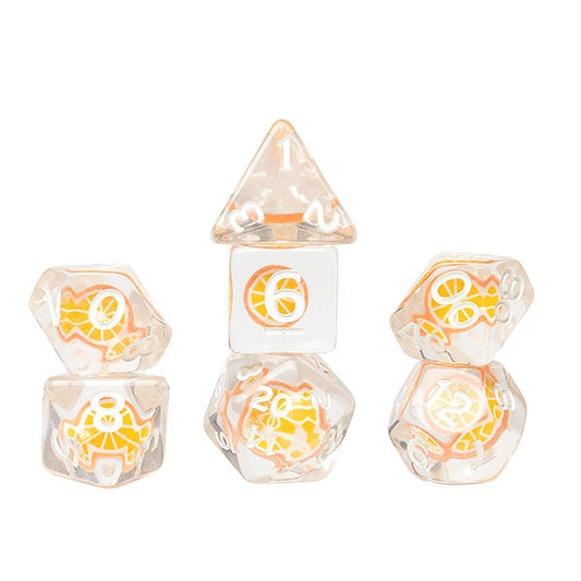 Sirius Dice: 7-Die Set Fruit Slice