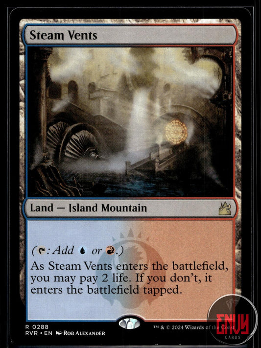 Steam Vents Near Mint 288 Rare Ravnica Remastered