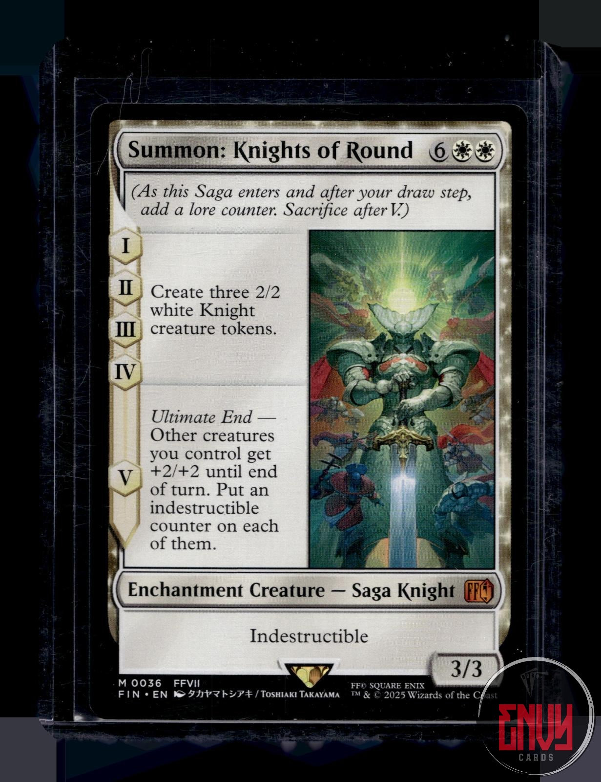 Summon: Knights of Round Near Mint 36 Mythic FINAL FANTASY Magic: The Gathering