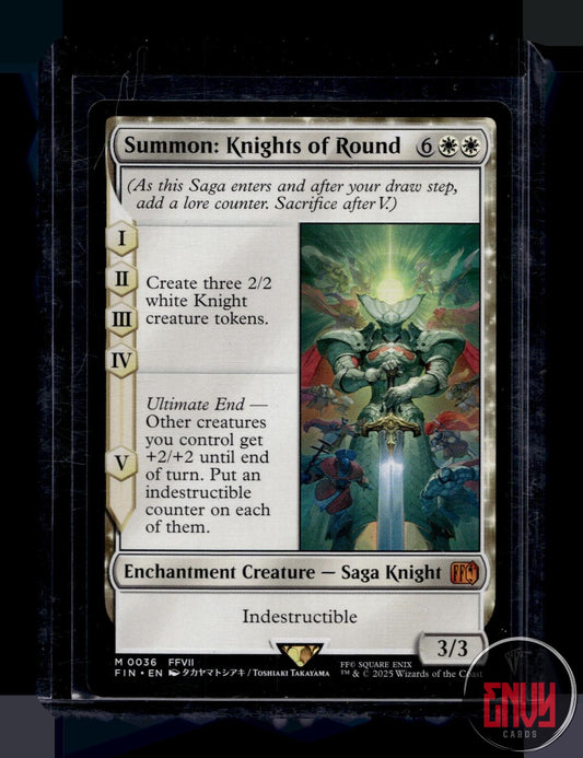 Summon: Knights of Round Near Mint 36 Mythic FINAL FANTASY Magic: The Gathering