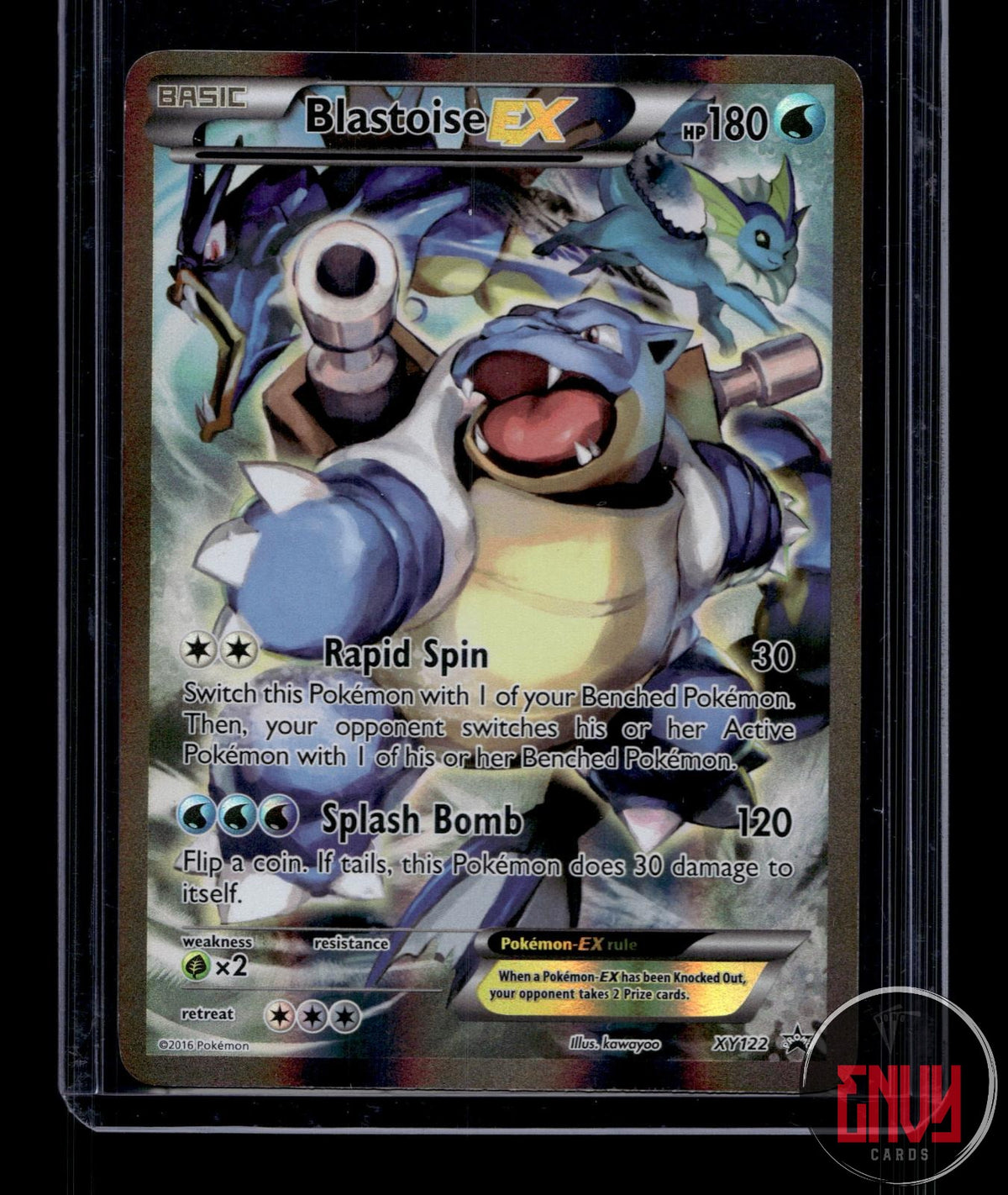 Blastoise EX LP XY122 P XY Promo Pokemon Holo