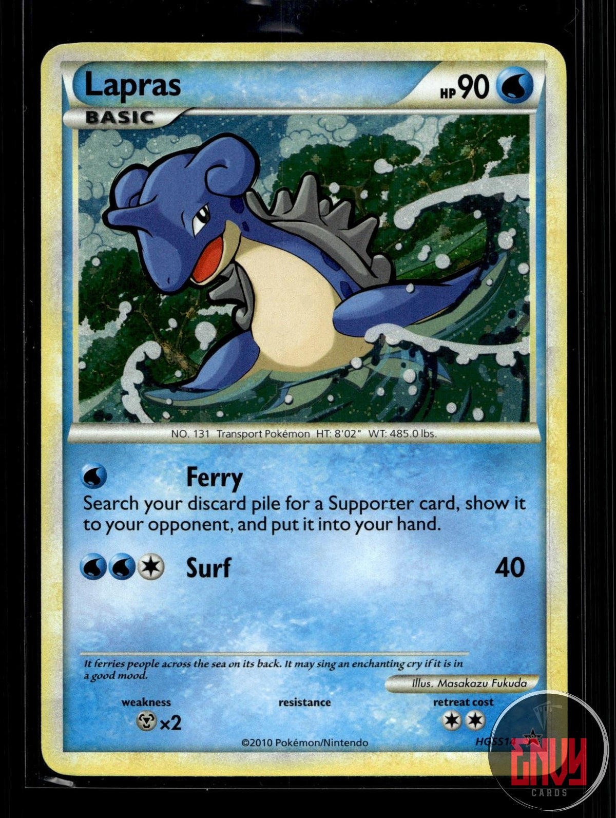 Lapras LP HGSS14 P HGSS Promos Pokemon Holo