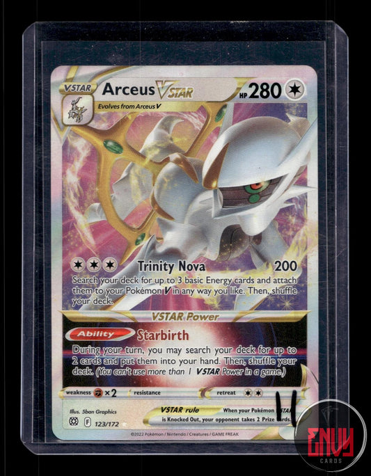 Arceus VSTAR Lightly Played 123/172 VSTAR Rare Brilliant Stars Pokemon